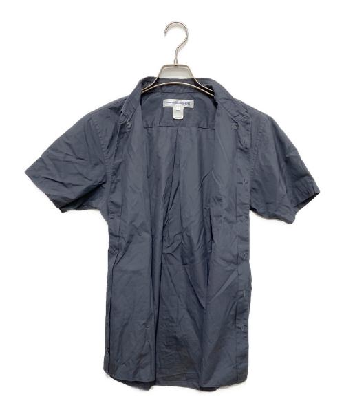 COMME des GARCONS SHIRT（コムデギャルソンシャツ）COMME des GARCONS SHIRT (コムデギャルソンシャツ) 半袖BDシャツ グレー サイズ:Lの古着・服飾アイテム