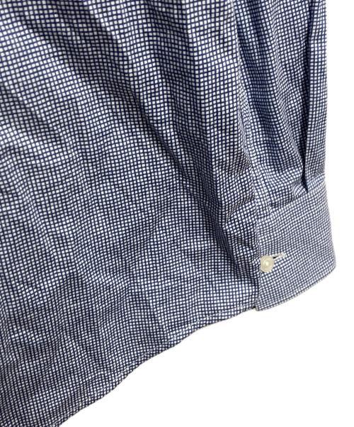 HUGO BOSS（ヒューゴ ボス）HUGO BOSS (ヒューゴ ボス) ドレスシャツ ホワイト×ブルー サイズ:39の古着・服飾アイテム