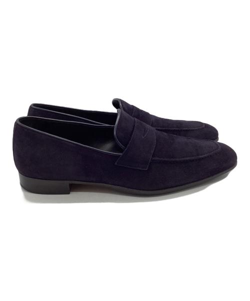 Ferrante（フェランテ）Ferrante (フェランテ) スウェードコインローファー ネイビー サイズ:size9の古着・服飾アイテム