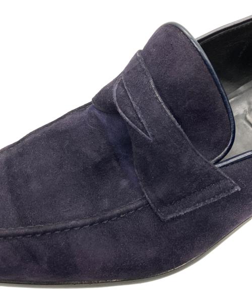 Ferrante（フェランテ）Ferrante (フェランテ) スウェードコインローファー ネイビー サイズ:size9の古着・服飾アイテム