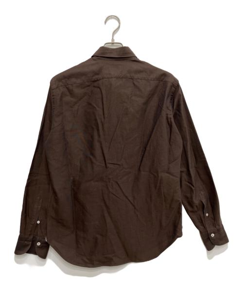 giannetto（ジャンネット）giannetto (ジャンネット) オックスフォードシャツ ブラウン サイズ:Lの古着・服飾アイテム