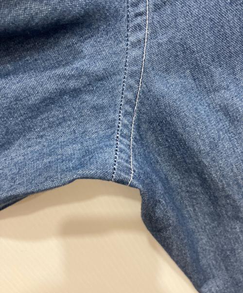 BOLZONELLA（ボルゾネッラ）BOLZONELLA (ボルゾネッラ) デニムウエスタンシャツ ブルー サイズ:16/41の古着・服飾アイテム