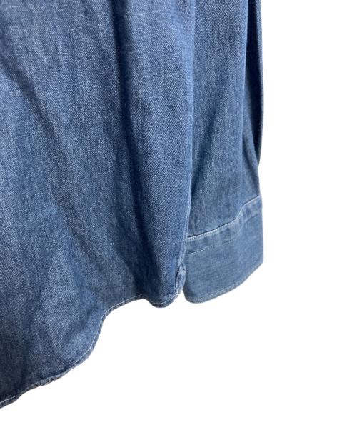 BOLZONELLA（ボルゾネッラ）BOLZONELLA (ボルゾネッラ) デニムウエスタンシャツ ブルー サイズ:16/41の古着・服飾アイテム