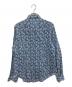 finamore (フィナモレ) BARNEYS NEWYORK (バーニーズ・ニューヨーク) フラワープリントワイドカラーシャツ ブルー サイズ:L：4000円