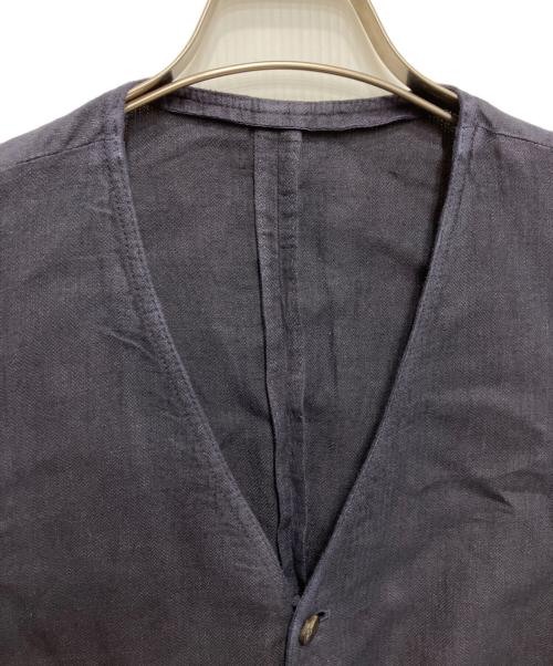 LARDINI（ラルディーニ）LARDINI (ラルディーニ) リネンジレ ネイビー サイズ:Lの古着・服飾アイテム