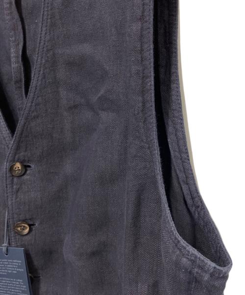 LARDINI（ラルディーニ）LARDINI (ラルディーニ) リネンジレ ネイビー サイズ:Lの古着・服飾アイテム