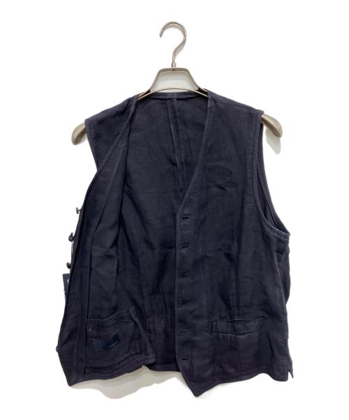 LARDINI（ラルディーニ）LARDINI (ラルディーニ) リネンジレ ネイビー サイズ:Lの古着・服飾アイテム