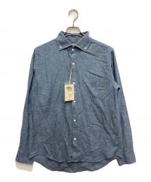 BARNS OUTFITTERS（バーンズアウトフィッターズ）の古着「STN chambray LS/SH」｜ブルー