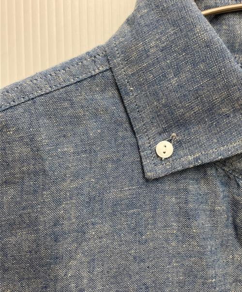 BARNS OUTFITTERS（バーンズアウトフィッターズ）BARNS OUTFITTERS (バーンズアウトフィッターズ) STN chambray LS/SH ブルー サイズ:XL 未使用品の古着・服飾アイテム