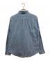 BARNS OUTFITTERS (バーンズアウトフィッターズ) STN chambray LS/SH ブルー サイズ:XL 未使用品：4000円