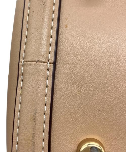 COACH（コーチ）COACH (コーチ) シグネチャーサッチェルミニボストンバッグ ベージュの古着・服飾アイテム