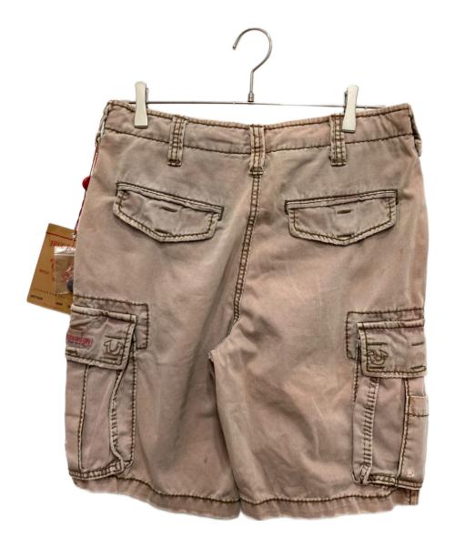 TRUE RELIGION（トゥルー レリジョン）TRUE RELIGION (トゥルー レリジョン) カーゴハーフパンツ ベージュ サイズ: 71cm (W28) 未使用品の古着・服飾アイテム