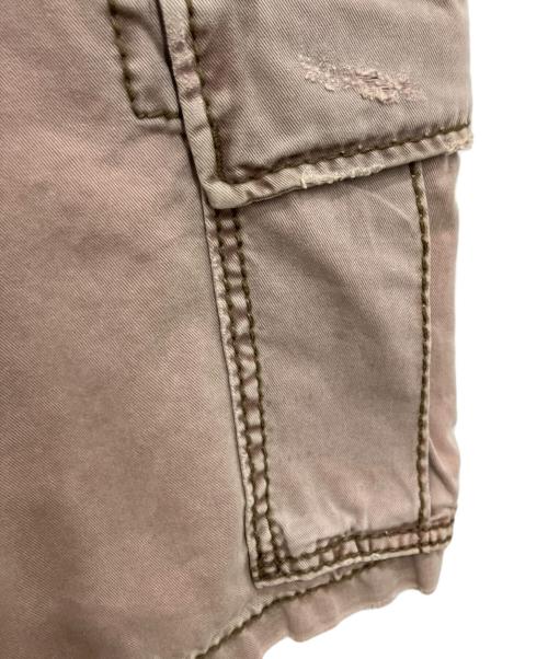 TRUE RELIGION（トゥルー レリジョン）TRUE RELIGION (トゥルー レリジョン) カーゴハーフパンツ ベージュ サイズ: 71cm (W28) 未使用品の古着・服飾アイテム