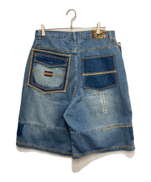 ENYCE（エニーチェ）ENYCE (エニーチェ) デニムハーフパンツ インディゴ サイズ: 86cm (W34)の古着・服飾アイテム