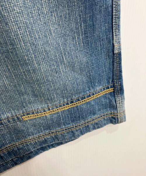 ENYCE（エニーチェ）ENYCE (エニーチェ) デニムハーフパンツ インディゴ サイズ: 86cm (W34)の古着・服飾アイテム
