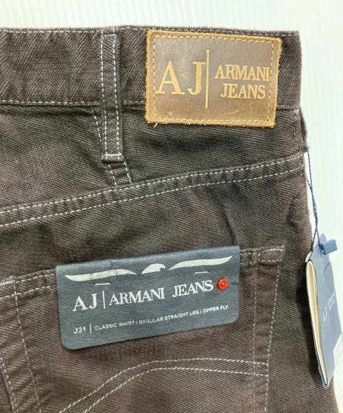ARMANI JEANS（アルマーニジーンズ）ARMANI JEANS (アルマーニジーンズ) パンツ ブラウン サイズ:31の古着・服飾アイテム