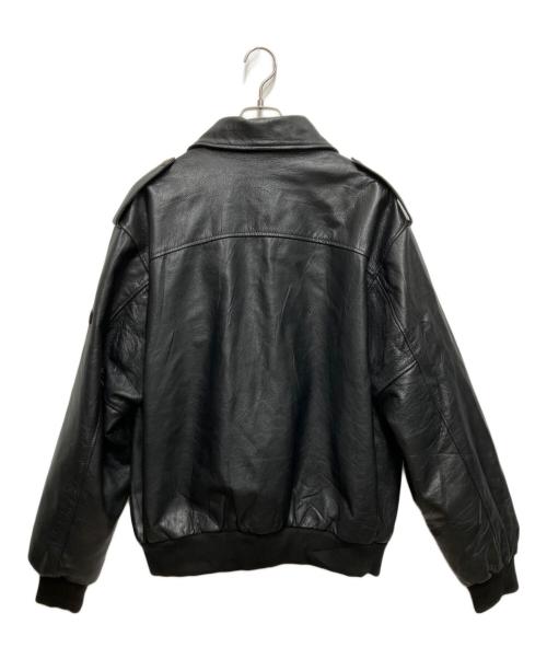 CHEVIGNON（シェビニオン）CHEVIGNON (シェビニオン) レザージャケット ブラック サイズ:XXXLの古着・服飾アイテム