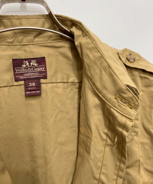 Willis&Geiger（ウィリスアンドガイガー）Willis&Geiger (ウィリスアンドガイガー) HW Utility Shirt/ユーティリティシャツ カーキ サイズ:38 未使用品の古着・服飾アイテム