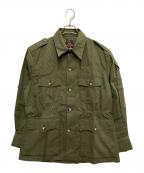 Willis&Geigerウィリスアンドガイガー）の古着「PEWTER-THE HEMINGWAY BUSH JACKET/ヘミングウェイブッシュジャケット」｜グリーン