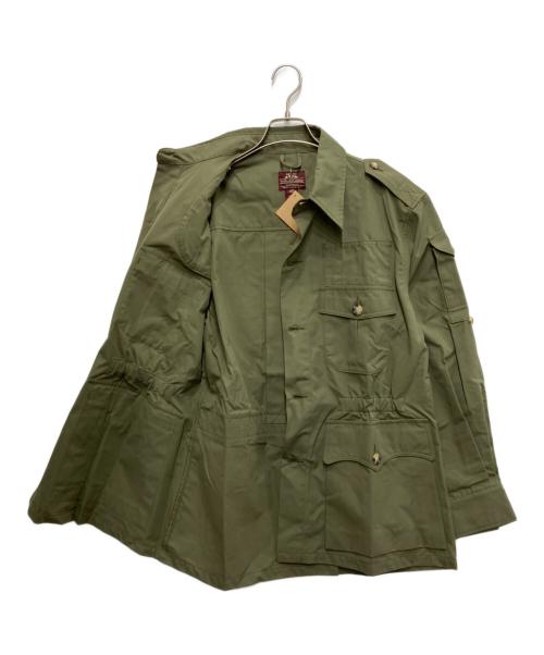 Willis&Geiger（ウィリスアンドガイガー）Willis&Geiger (ウィリスアンドガイガー) PEWTER-THE HEMINGWAY BUSH JACKET/ヘミングウェイブッシュジャケット グリーン サイズ:40 未使用品の古着・服飾アイテム