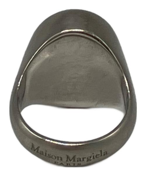 Maison Margiela（メゾンマルジェラ）Maison Margiela (メゾンマルジェラ) オーバルシグネットリング シルバー サイズ:9号の古着・服飾アイテム