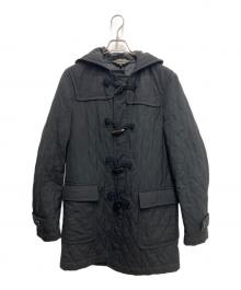 COMME des GARCONS HOMME PLUS（コムデギャルソンオムプリュス）の古着「キルティングダッフルコート」｜ブラック