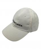 BALENCIAGAバレンシアガ）の古着「ロゴキャップ」｜ホワイト