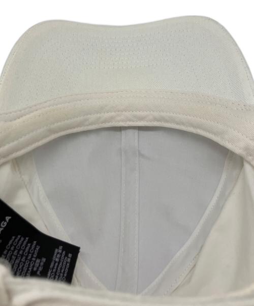 BALENCIAGA（バレンシアガ）BALENCIAGA (バレンシアガ) ロゴキャップ ホワイト サイズ:Lの古着・服飾アイテム
