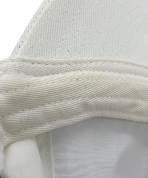 BALENCIAGA（バレンシアガ）BALENCIAGA (バレンシアガ) ロゴキャップ ホワイト サイズ:Lの古着・服飾アイテム
