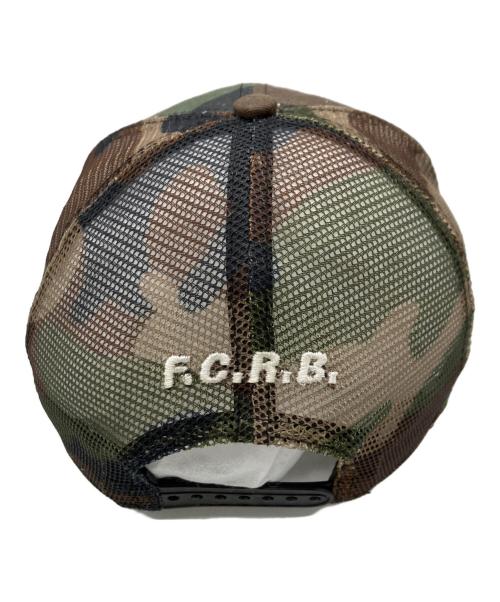 F.C.R.B.（エフシーレアルブリストル）F.C.R.B. (エフシーレアルブリストル) New Era (ニューエラ) カモフラメッシュキャップ グリーン×ブラウンの古着・服飾アイテム