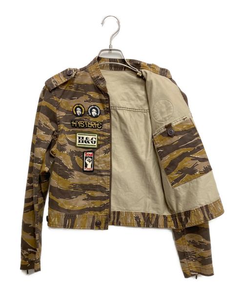 Hysteric Glamour（ヒステリックグラマー）Hysteric Glamour (ヒステリックグラマー) ミリタリージャケット ブラウン サイズ:Freeの古着・服飾アイテム