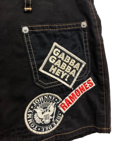 Hysteric Glamour（ヒステリックグラマー）Hysteric Glamour (ヒステリックグラマー) ミニスカート ブラック サイズ:freeの古着・服飾アイテム