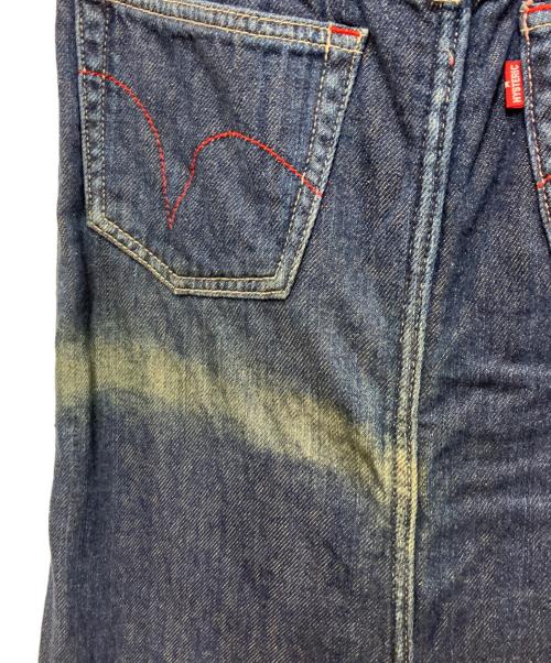 Hysteric Glamour（ヒステリックグラマー）Hysteric Glamour (ヒステリックグラマー) レイヤードデニムスカート インディゴ サイズ:Sの古着・服飾アイテム