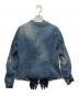 Hysteric Glamour (ヒステリックグラマー) フリルデニムジャケット インディゴ サイズ:Free：8000円