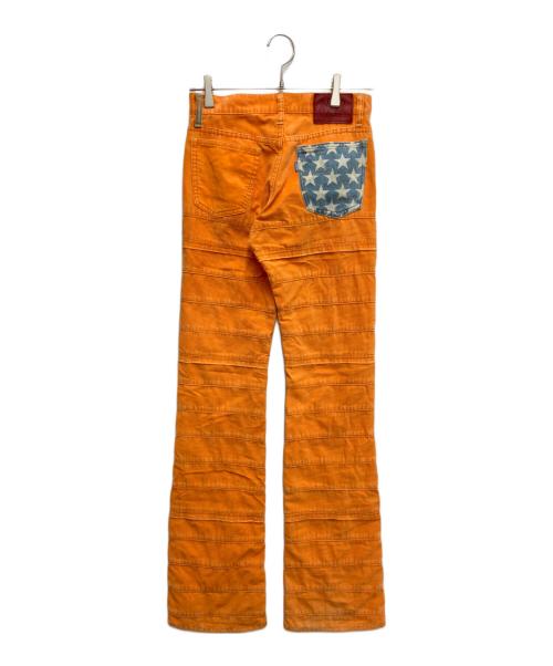 Hysteric Glamour（ヒステリックグラマー）Hysteric Glamour (ヒステリックグラマー) コーデュロイパンツ オレンジ サイズ:Sの古着・服飾アイテム