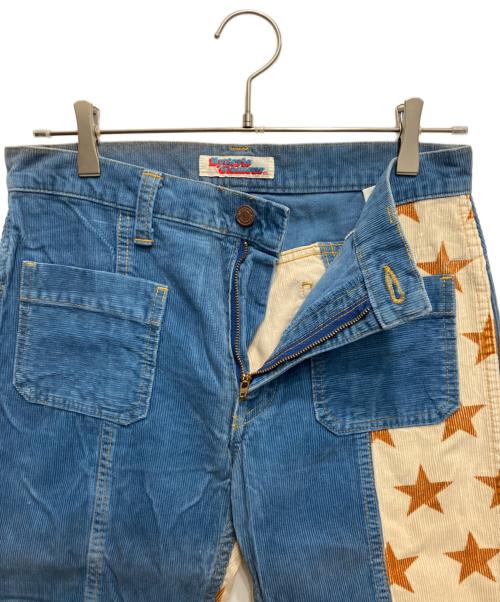 Hysteric Glamour（ヒステリックグラマー）Hysteric Glamour (ヒステリックグラマー) コーデュロイパンツ ブルー サイズ:Freeの古着・服飾アイテム