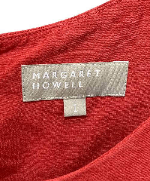 MARGARET HOWELL（マーガレットハウエル）MARGARET HOWELL (マーガレットハウエル) デンス ファイン リネン レッド サイズ:1の古着・服飾アイテム