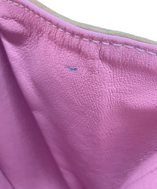 CHANEL（シャネル）CHANEL (シャネル) チョコバースウェードハンドバッグ ピンクの古着・服飾アイテム