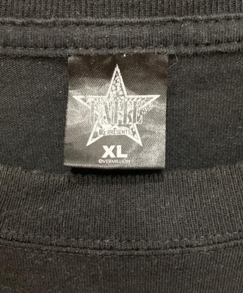 B'z（ビーズ）B'z (ビーズ) maximum the hormone (マキシマム ザ ホルモン) プリントTシャツ ブラック サイズ:XLの古着・服飾アイテム