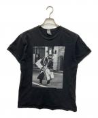 PIZZA OF DEATHピザ オブ デス）の古着「スクープTシャツ」｜ブラック