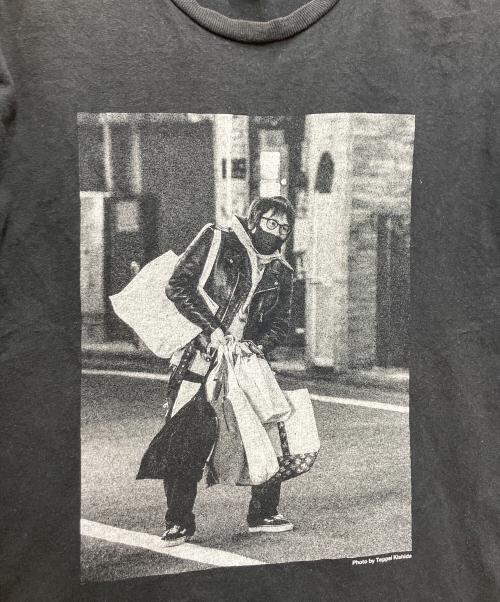 PIZZA OF DEATH（ピザ オブ デス）PIZZA OF DEATH (ピザ オブ デス) スクープTシャツ ブラック サイズ:Mの古着・服飾アイテム