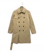 WORK TRIP OUTFITSワークトッリプアートフィッツ）の古着「PE ライナー 2WAY トレンチコート」｜アイボリー