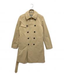 WORK TRIP OUTFITS（ワークトッリプアートフィッツ）の古着「PE ライナー 2WAY トレンチコート」｜アイボリー