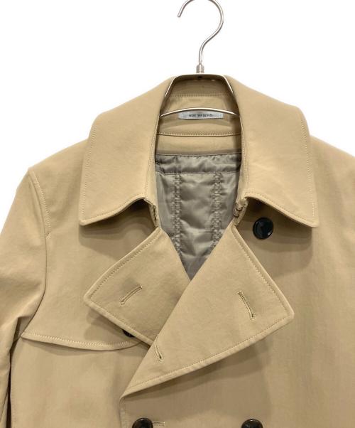 WORK TRIP OUTFITS（ワークトッリプアートフィッツ）WORK TRIP OUTFITS (ワークトッリプアートフィッツ) PE ライナー 2WAY トレンチコート アイボリー サイズ:Sの古着・服飾アイテム