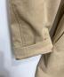 中古・古着 WORK TRIP OUTFITS (ワークトッリプアートフィッツ) PE ライナー 2WAY トレンチコート アイボリー サイズ:S：6000円