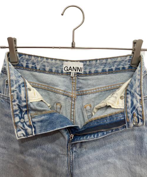 GANNI（ガニー）Ganni (ガニー) SWIGY デニムパンツ インディゴ サイズ:66cm (W26)の古着・服飾アイテム