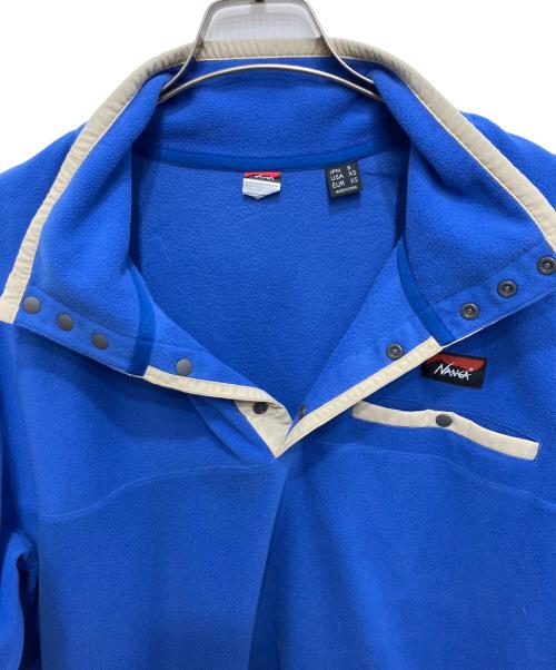 NANGA（ナンガ）NANGA (ナンガ) AIR WARM FLEECE TOPS ブルー サイズ:Sの古着・服飾アイテム
