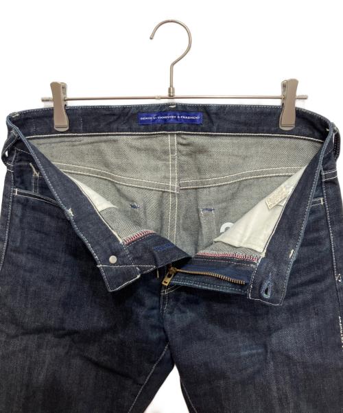 DENIM BY VANQUISH（デニムバイヴァンキッシュ）DENIM BY VANQUISH (デニムバイヴァンキッシュ) FRAGMENT DESIGN (フラグメントデザイン) デニムパンツ インディゴ サイズ:34の古着・服飾アイテム