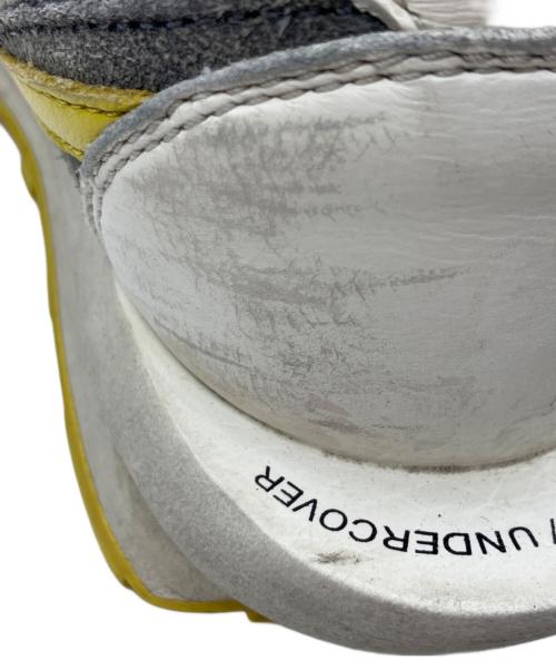 NIKE（ナイキ）NIKE (ナイキ) sacai (サカイ) UNDERCOVER (アンダーカバー) LD ワッフル ブラック グレー×イエロー サイズ:26cmの古着・服飾アイテム