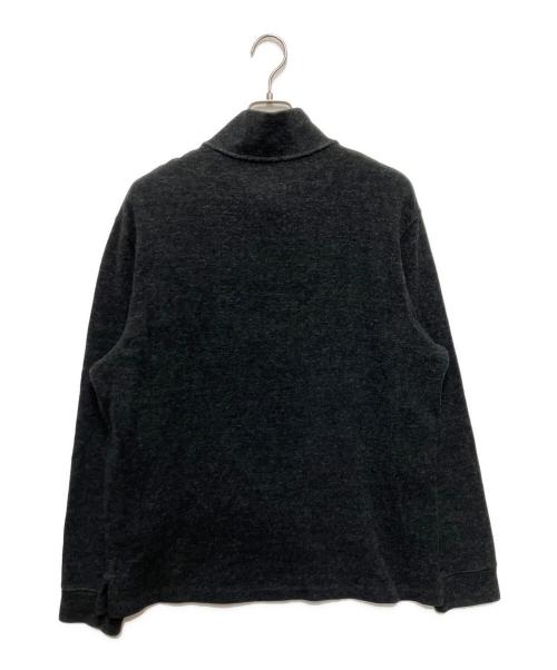 POLO RALPH LAUREN（ポロ・ラルフローレン）POLO RALPH LAUREN (ポロ・ラルフローレン) ハーフジップスウェット チャコールグレー サイズ:Ｌの古着・服飾アイテム